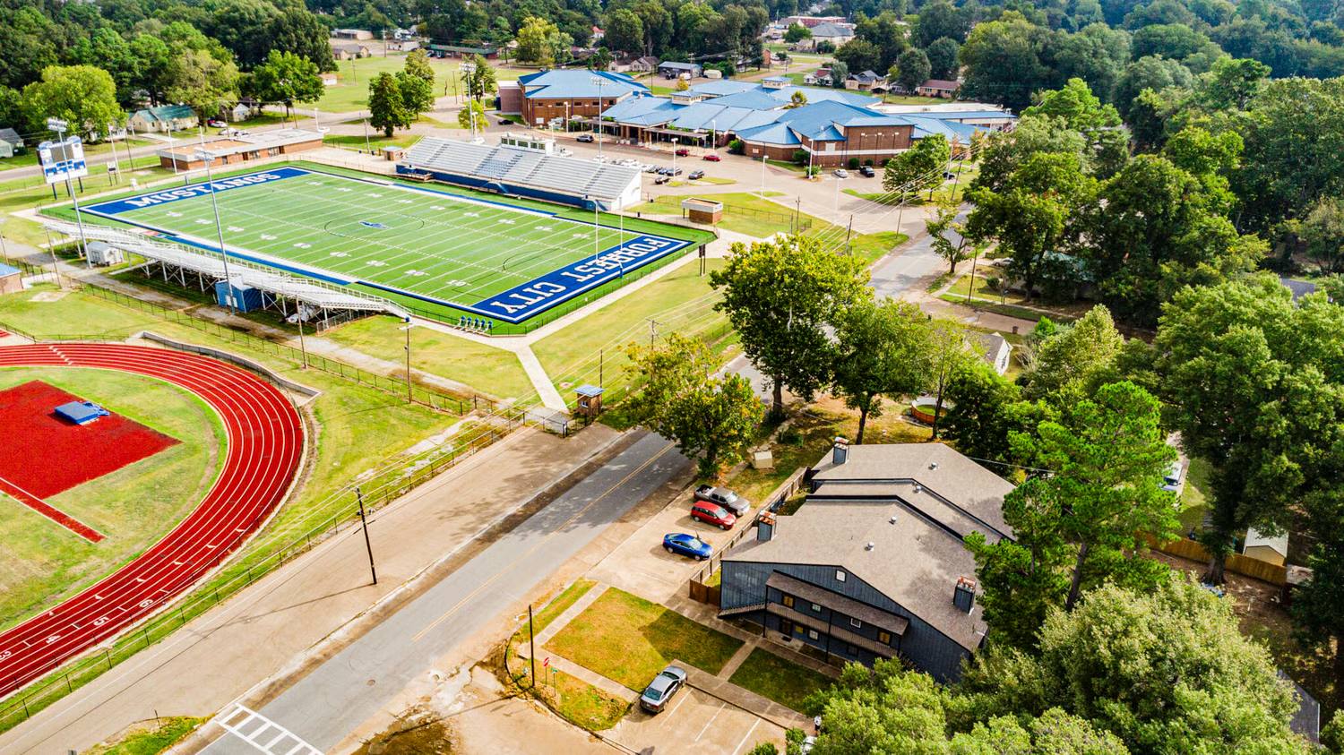Vantage Point apartments across from Forrest City High School, Forrest City, Arkansas